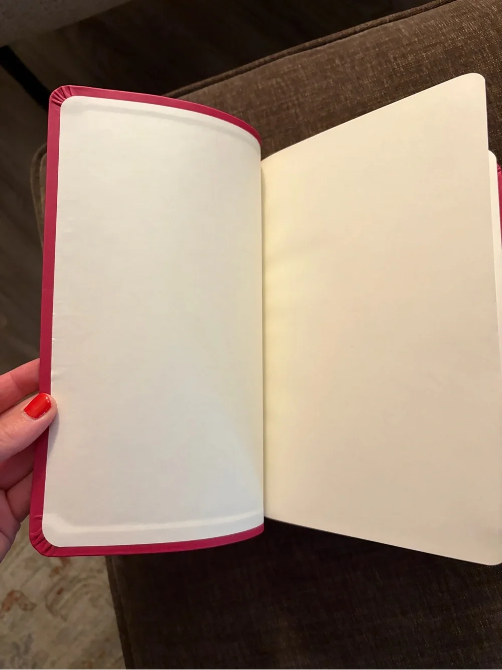 NWOT Journaling Through the Gospels & Psalms Pink Bible Journal